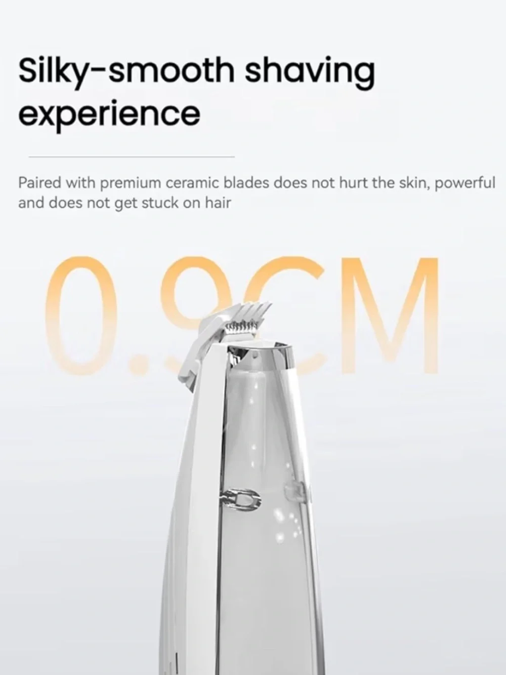 Pet Paw Hair Trimmer With Vacuum And LED Light Rechargeable